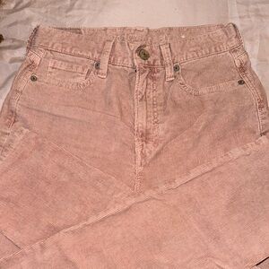 American Eagle Outfitters Women's Pink Corduroy Jeans